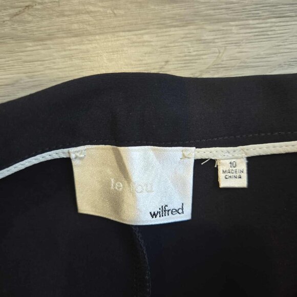 Aritzia Wilfred Le Fou Shorts Sz 10 Black - Picture 3 of 8